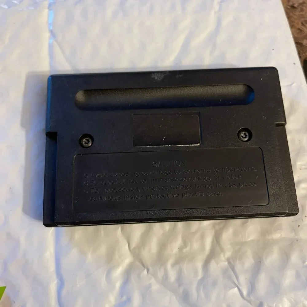 Vintage Sega Genesis Tengen Hard Drivin’ Video Game